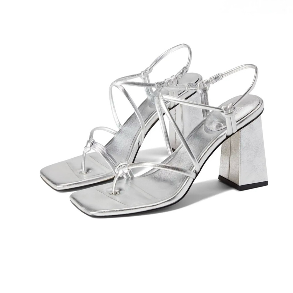 Marc Fisher LTD Womens Giada Leather Slip-On Heels